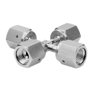 1/4" - Weld Female Cross (FVF-6-WFC)